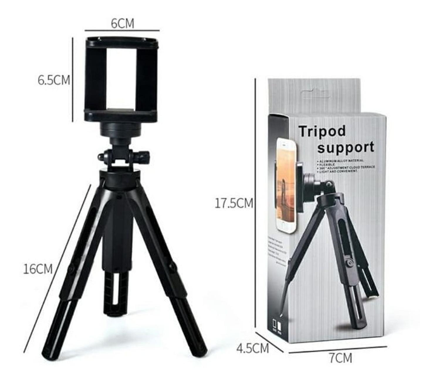 Chân đế đỡ điện thoại chụp ảnh selfie Tripod Support, Gậy Selfie Chụp Hình Tự Sướng Tích Hợp Tripod