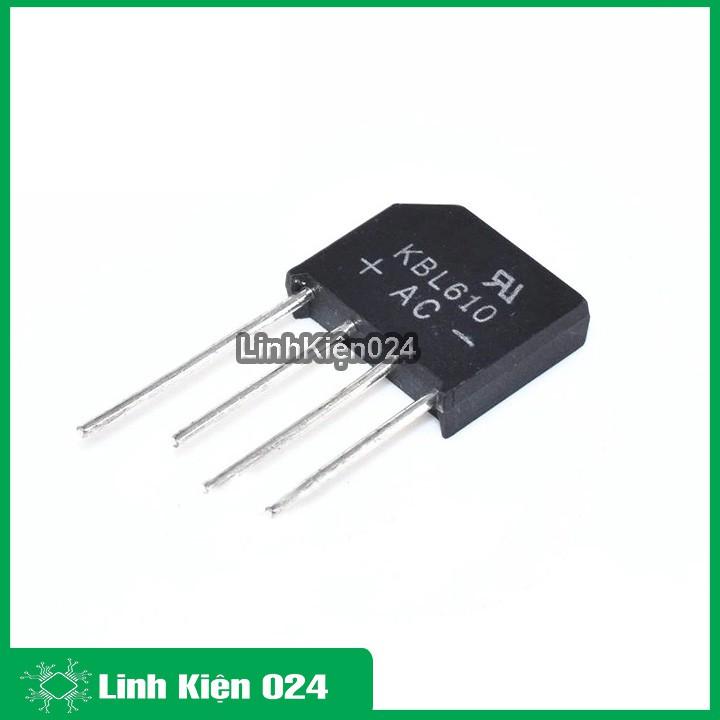 DIODE CẦU 6A KBL610