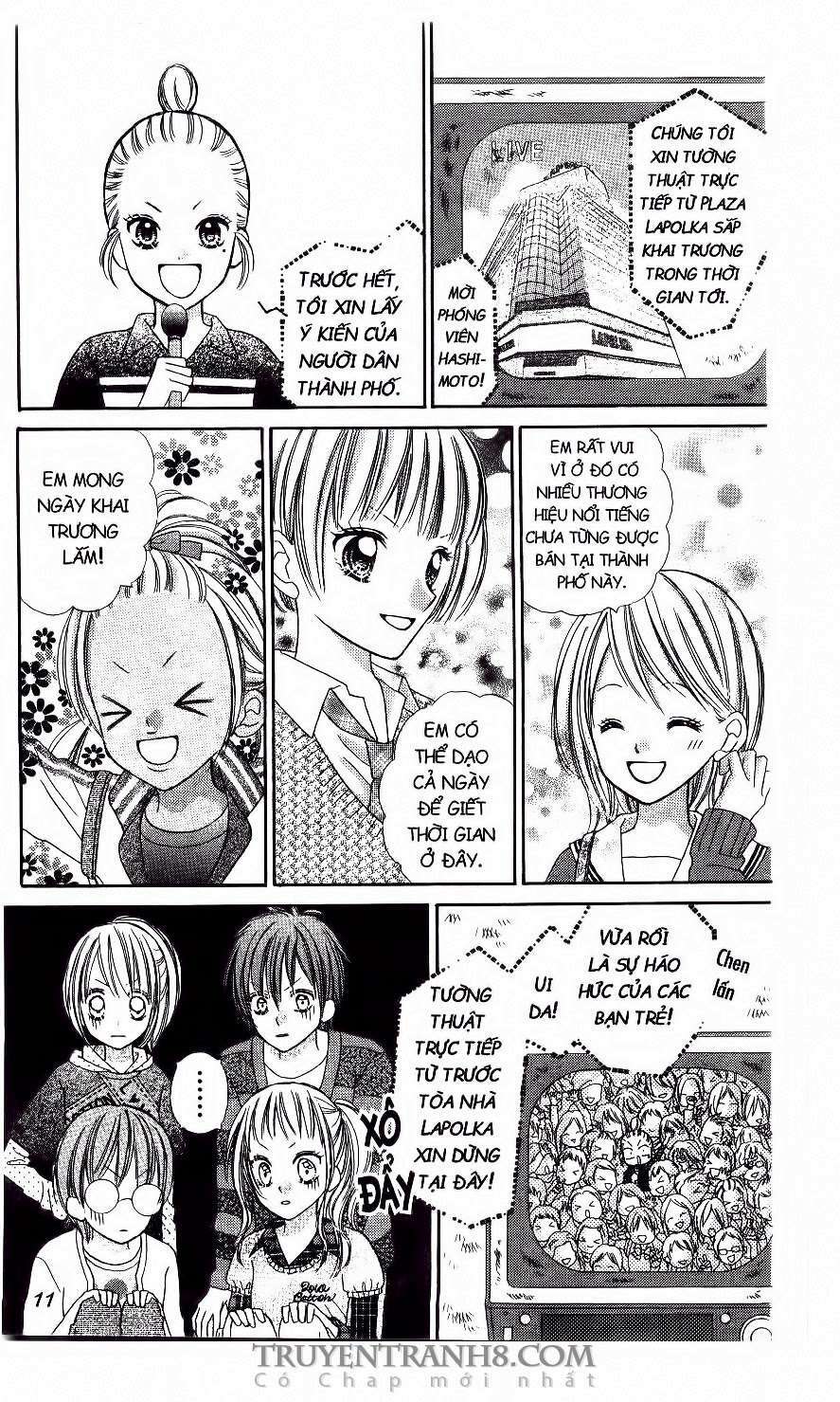 tiệm thời trang, love cotton chapter 13 8