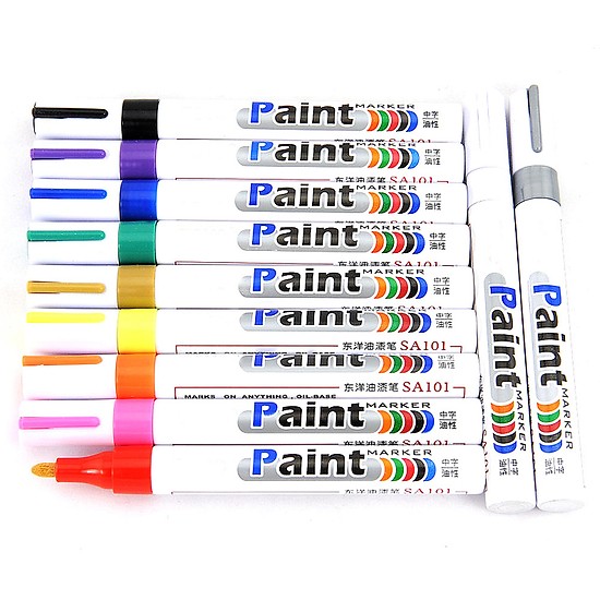 Bút vẽ lốp xe Paint Marker SA101 - Giao Màu Ngẫu Nhiên