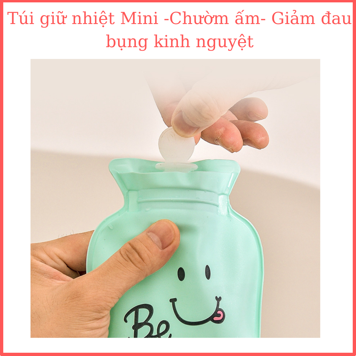 Túi giữ nhiệt chườm nóng/lạnh mini dễ thương Chườm bụng kinh và vết thương Túi chườm nóng lạnh hoạt hình cute 350ml