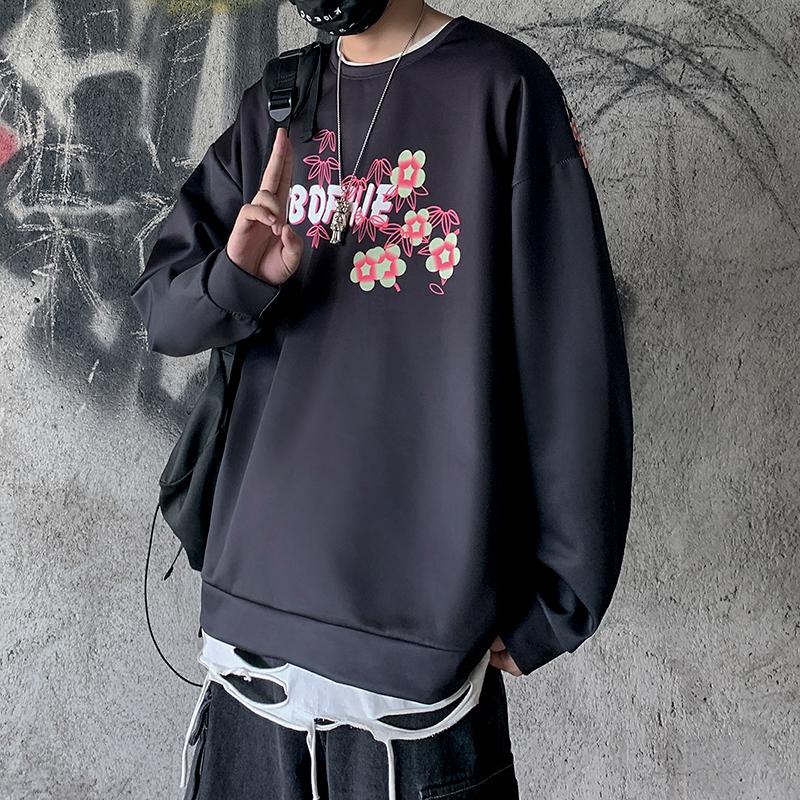 Áo nam Tay Dài In Hoa Thời Trang 3 Màu