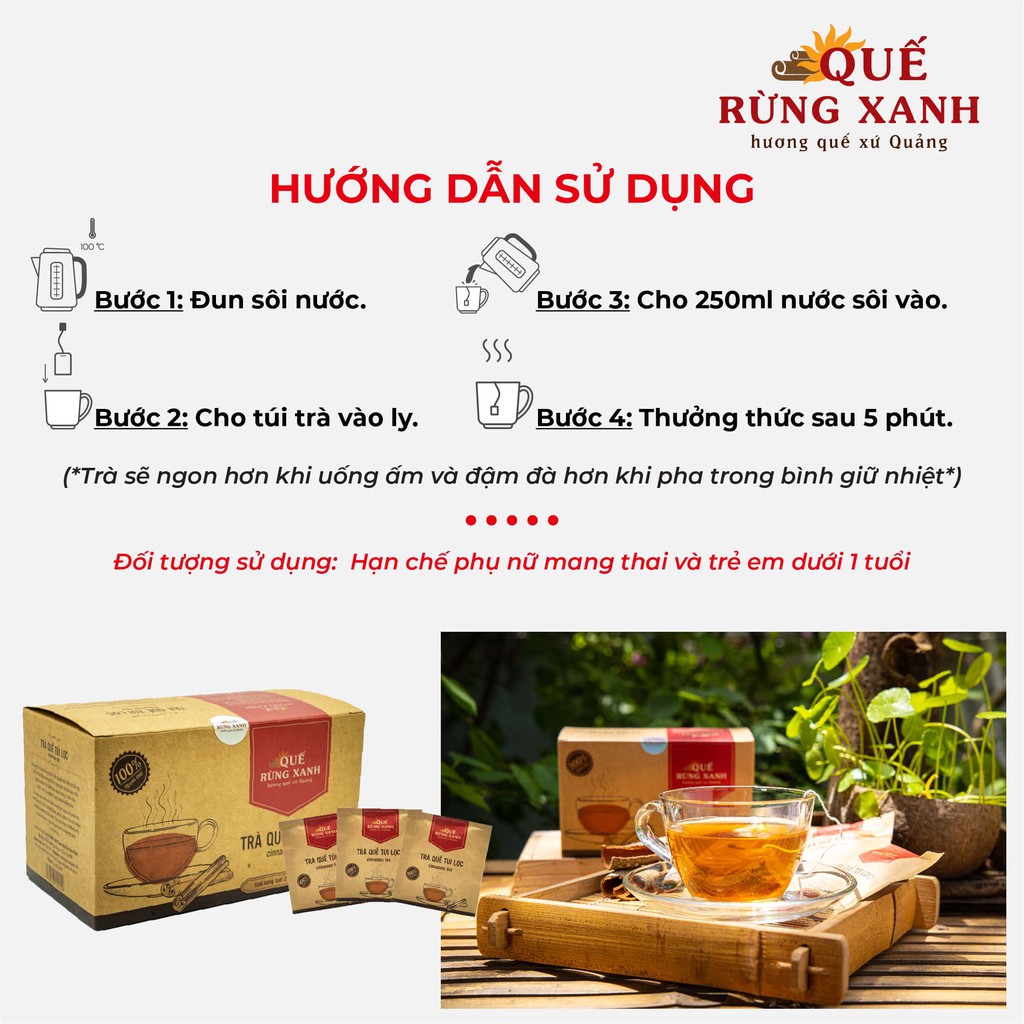 Trà Quế  giúp giảm cân, giúp lưu thông máu,tăng kháng thể, ổn định đường huyết, ngủ ngon, hơi thở thơm hương Quế Rừng Xanh- Quế rừng Trà Bồng Quảng Ngãi, món quà về sức khỏe và tinh thần