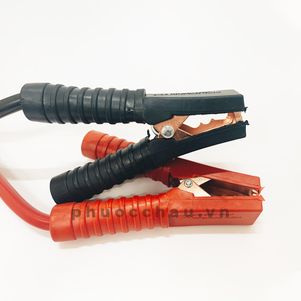 Dây Câu Bình Ắc Quy Ô Tô, Lõi Đồng SIÊU TO - 1000A/2000A, Bộ Dây Câu Bình Ác Quy 3 Mét / dây