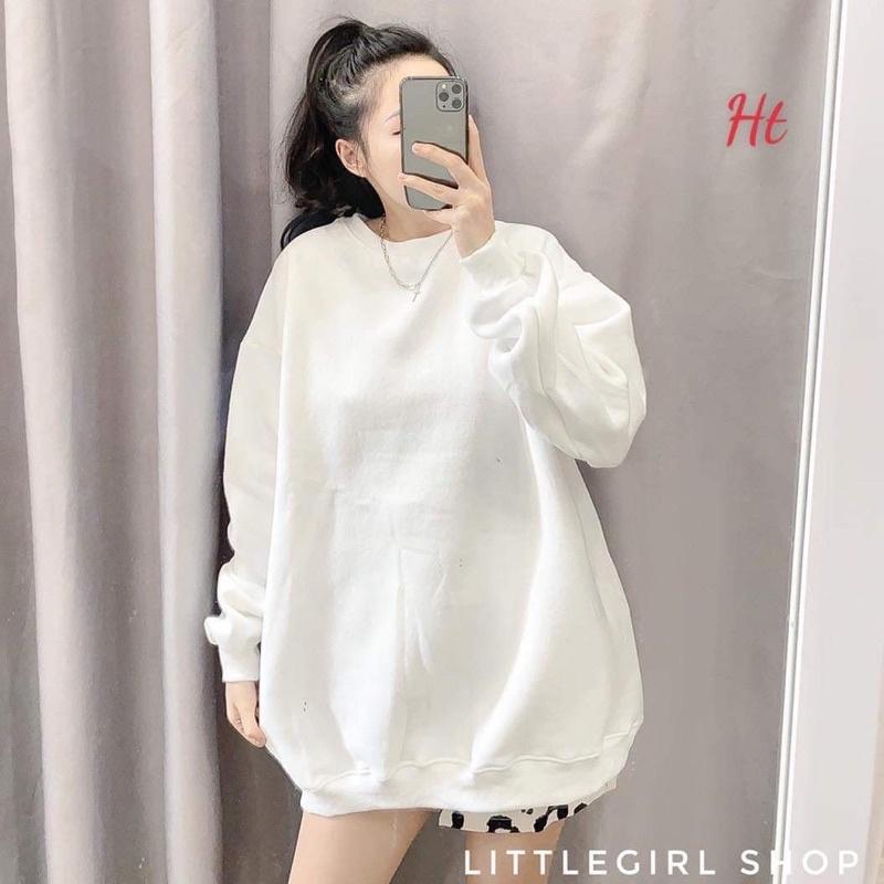 Áo Swearter nỉ cotton trơn H2A