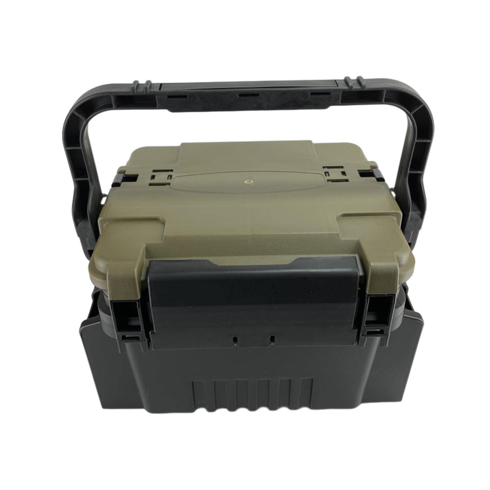 Fishing Tackle Box Organizer Hard Case Portable Fishing Gear Tackle Box