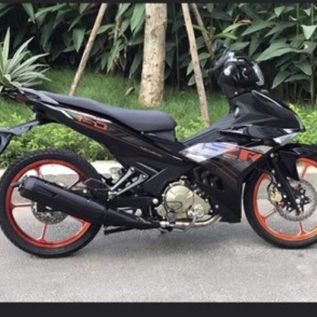 Tem rời dành cho xe Exciter 150 dán xe đen mẫu 2021