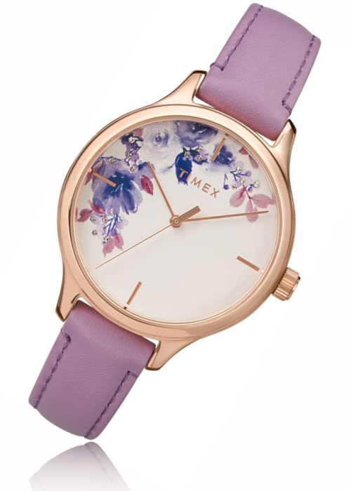 Đồng hồ Timex Bloom With Swarovski Crystals 36mm  TW2T78300