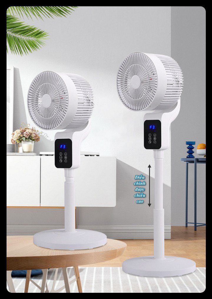 Quạt đứng không khí đối lưu NaturalHome Air 3D - có remote điều khiển