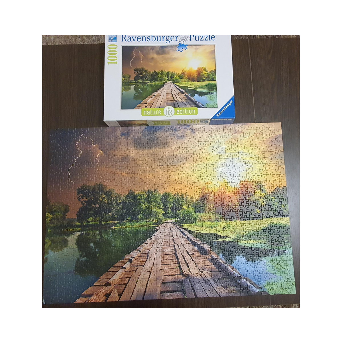 Xếp hình puzzle Mystic Skies 1000 mảnh RAVENSBURGER 195381