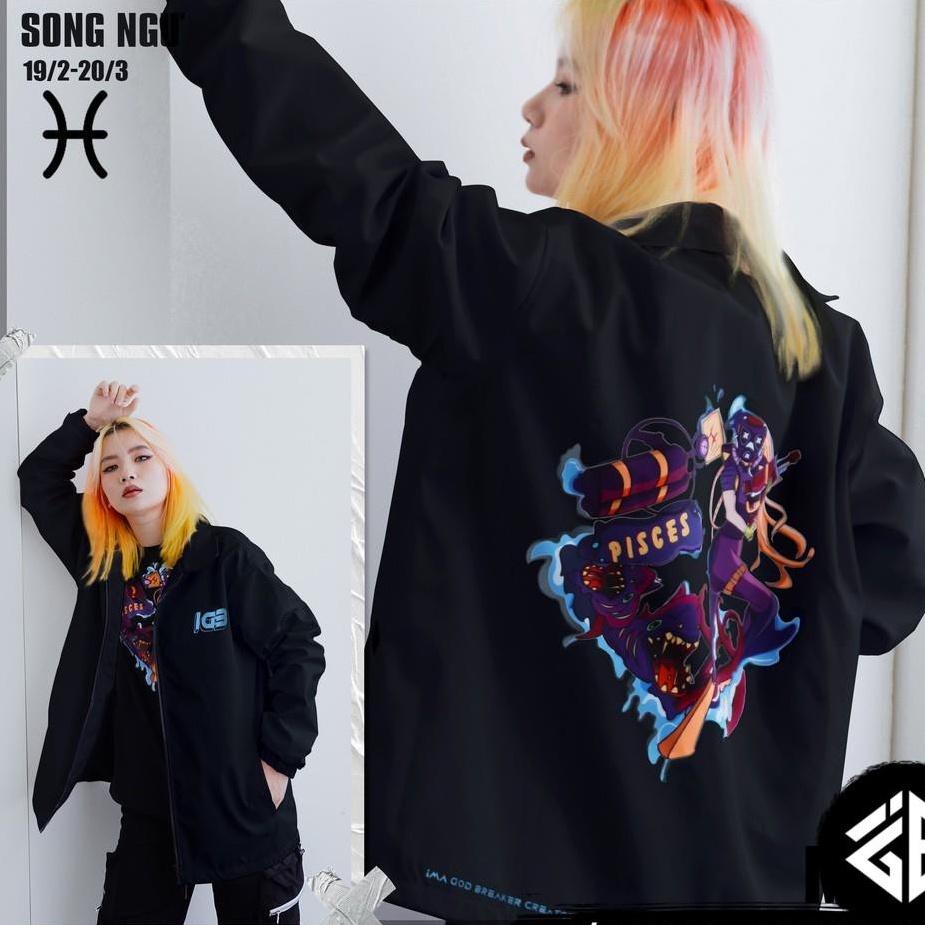 Áo Khoác Cung Hoàng Đạo Song Ngư iMA God Breaker