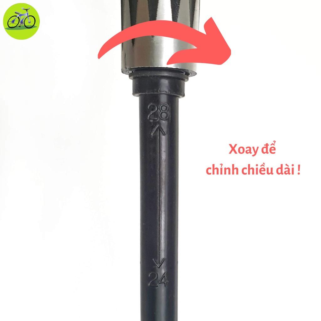 Chân chống xe đạp đa năng từ bánh 24,26,27 đến 28 inch 700c bắt ba điểm