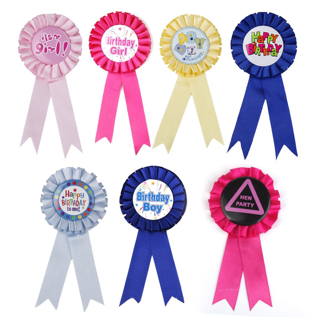 Hen Party Award Ribbon Badge Party Favor Hot Pink