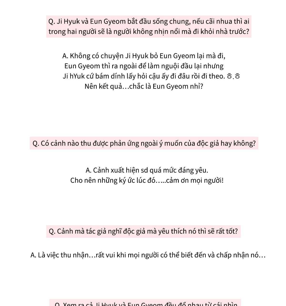 không chốn yêu đương chapter 0 22