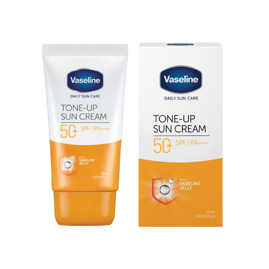 Kem chống nắng nâng tông da Vaseline Tone - Up Sun Cream SPF 50+ PA+++ 50ml