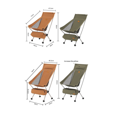 Ghế tựa lưng gấp gọn YL09 NatureHike NH20JJ035