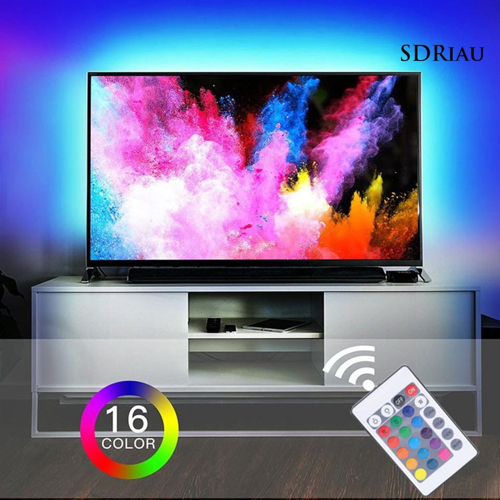Dây Đèn Led 12v 2a Chống Nước 5050 Rgb Kèm Điều Khiển Từ Xa Cho Xe Hơi