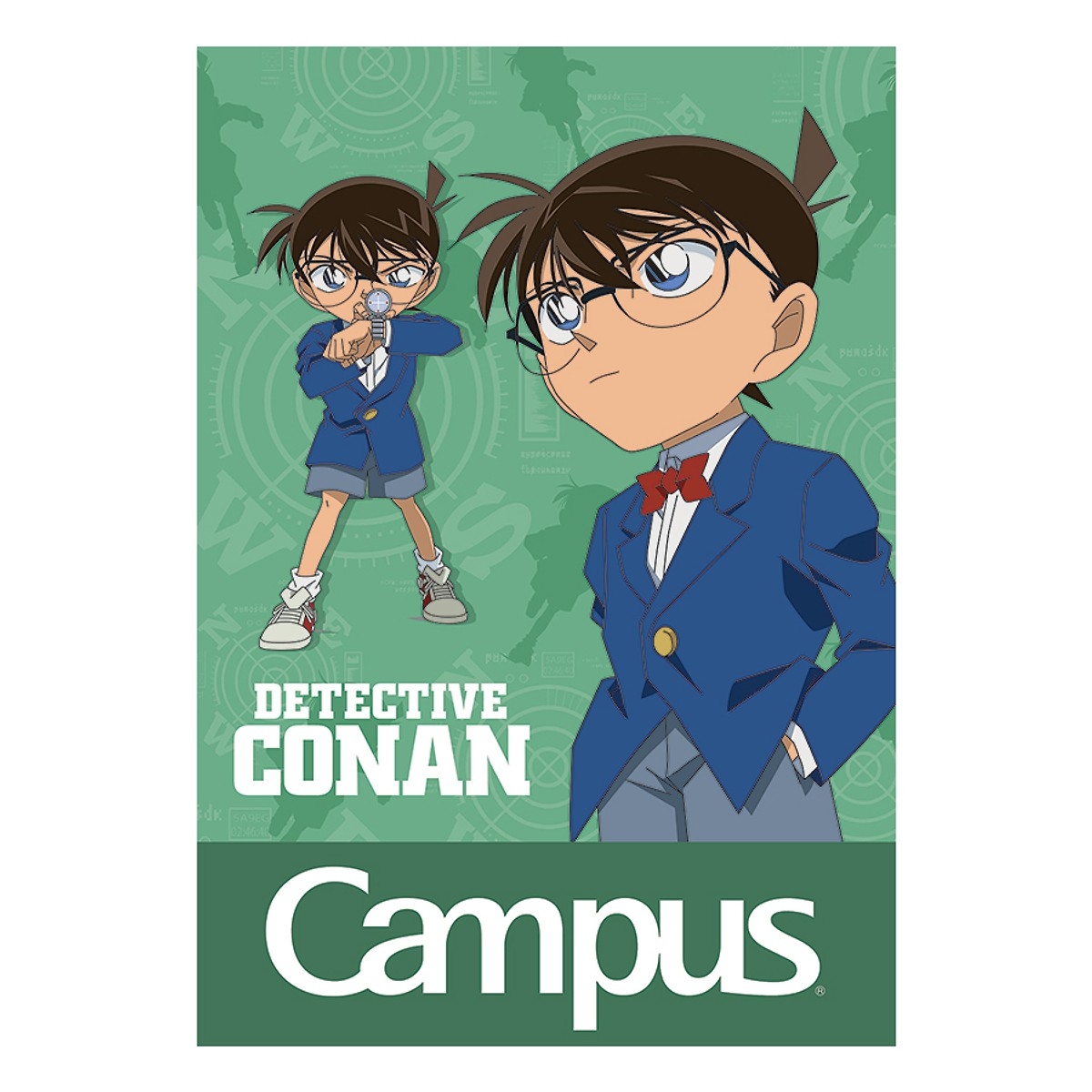 Vở B5 200 Trang Campus Conan Mystery Kẻ Ngang Có Chấm - NB-BCNM200