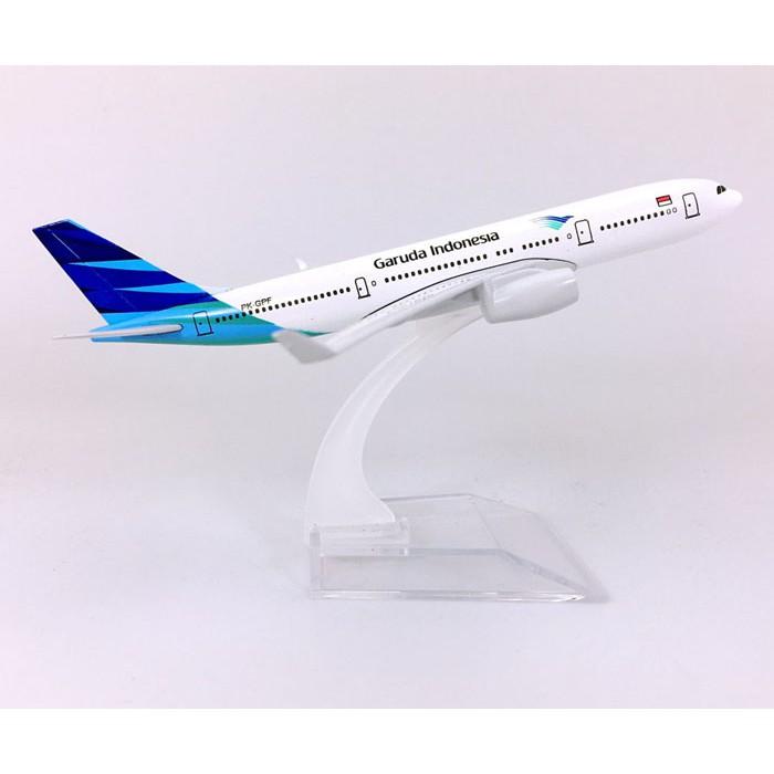 Mô hình máy bay tĩnh A330 Garuda Indonesia Airlines 16cm