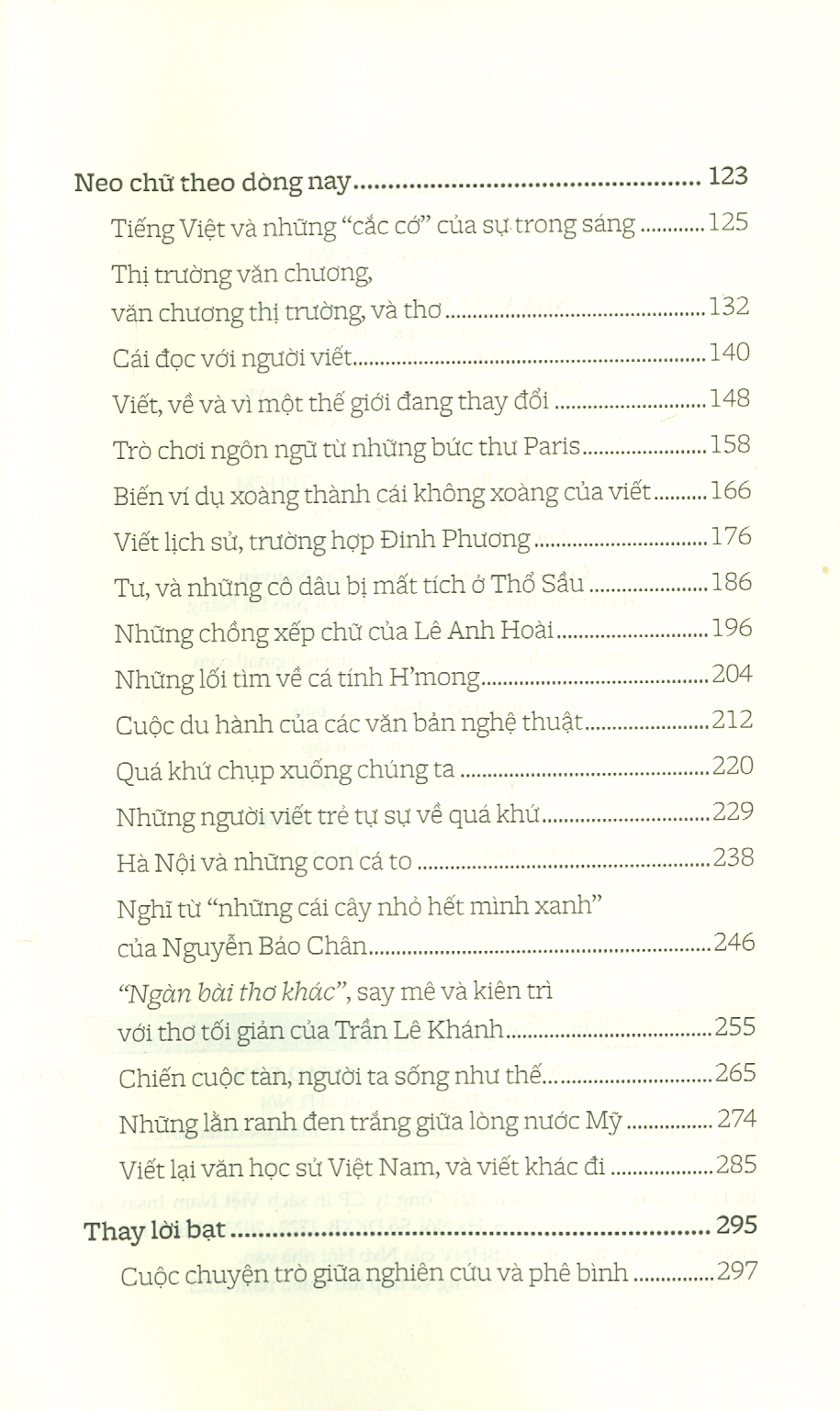 Neo Chữ - Nguyễn Hoài Nam