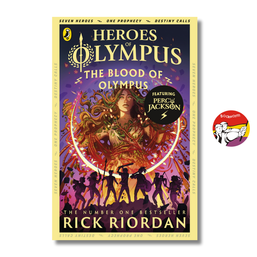 Sách - The Blood of Olympus (Heroes of Olympus Book 5) by Rick Riordan | Childrens Novel / Ngoại văn