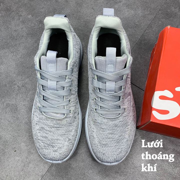 Giày thể thao nam sneaker chính hãng thương hiệu ZAVAS đế êm và nhẹ bằng lưới thoáng khí - S415