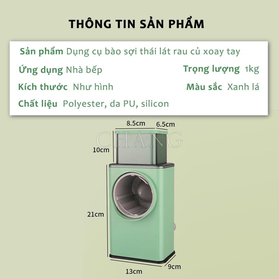 Dụng Cụ Thái Rau Củ Quả Đa Năng 4 in 1 -  Máy Nạo, Cắt Bào Củ Quả Đa Năng Cỡ Lớn Tiện Lợi