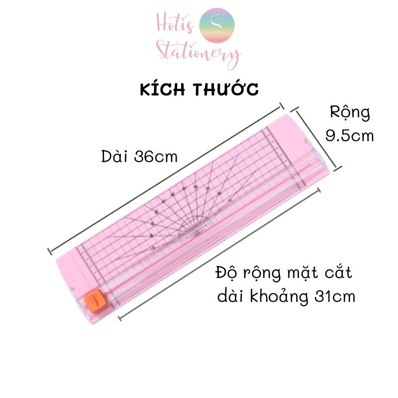 Bàn cắt giấy A4 (MS810) làm thủ công DIY - Tặng kèm 5 lưỡi dao thay thế