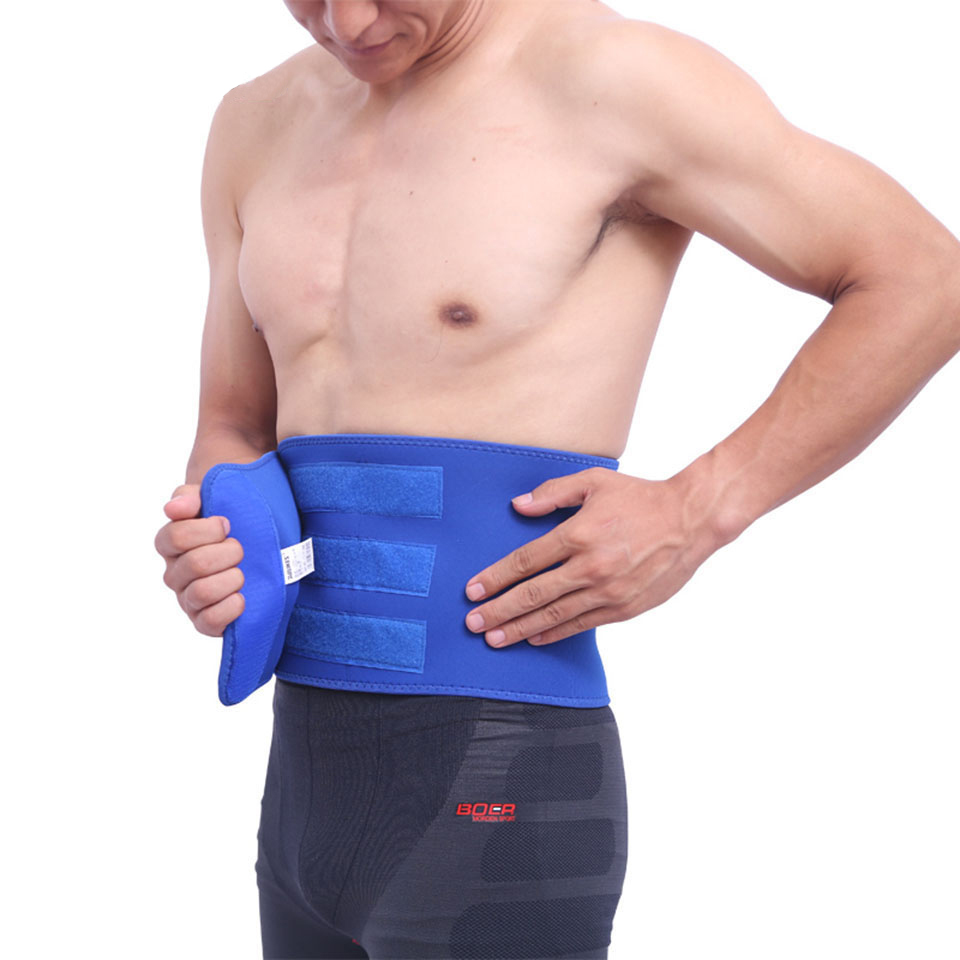 Đai quấn bụng bảo vệ cột sống AOLIKES YE-1690 định hình cơ bụng Sport waist protector - Hàng Chính Hãng