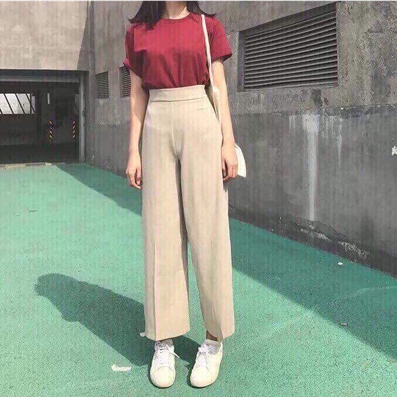 Quần ỐNG RỘNG TUYẾT MƯA KHUY GIỮ lên From chuẩn
