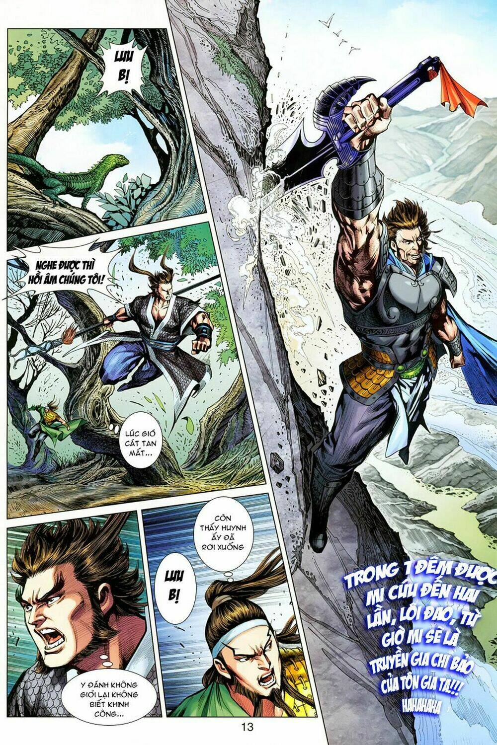 thiên tử truyền kỳ 7 - tam quốc kiêu hoàng chapter 12 13