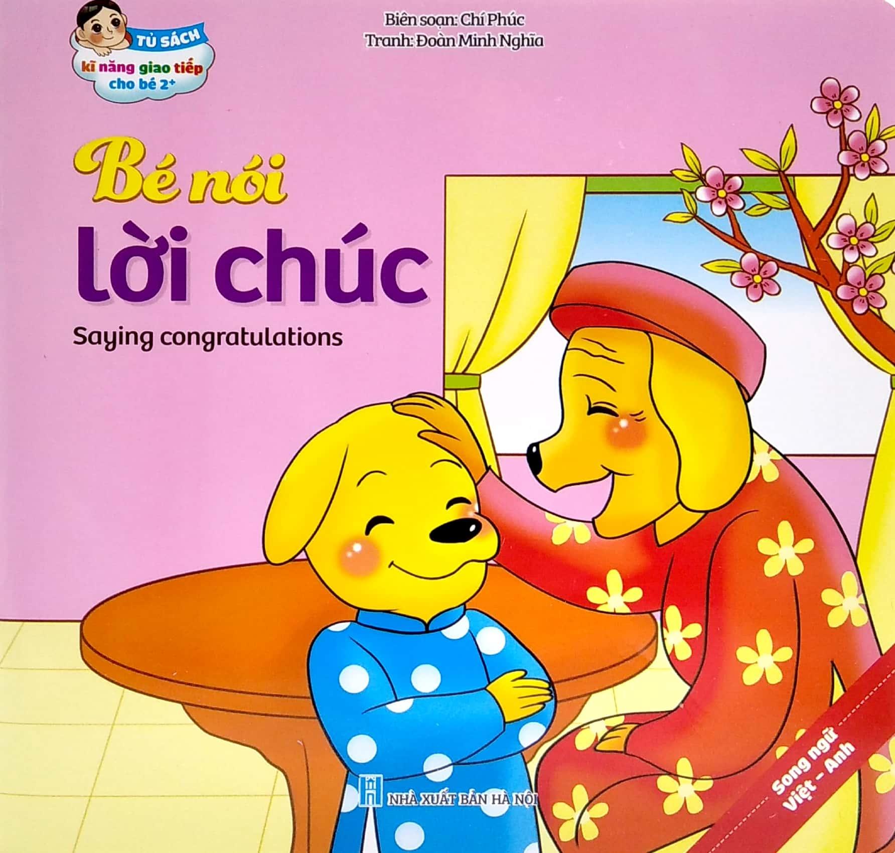 Bộ Túi Truyện Tranh Kỹ Năng Giao Tiếp Ứng Xử Cho Bé - Phiên Bản Song Ngữ Việt - Anh