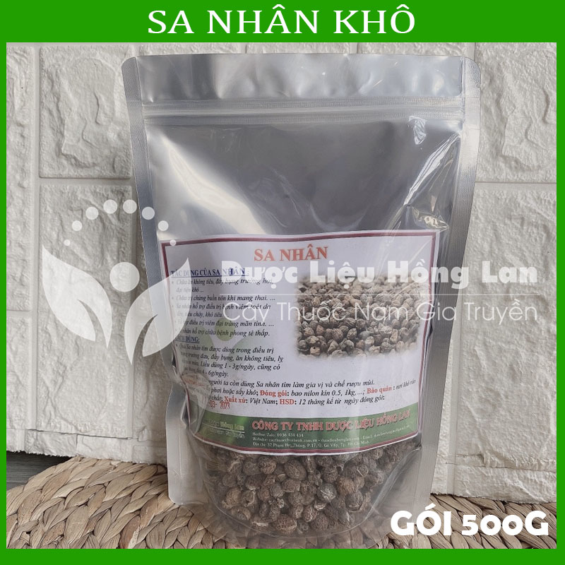 500g Sa Nhân hạt khô sạch loại 1