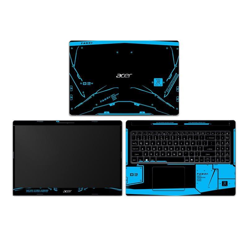 Sticker Nghệ Thuật diy Hình robot gundam Trang Trí Cho laptop Và Máy Tính Bảng asus lenovo dell acer hp huawei