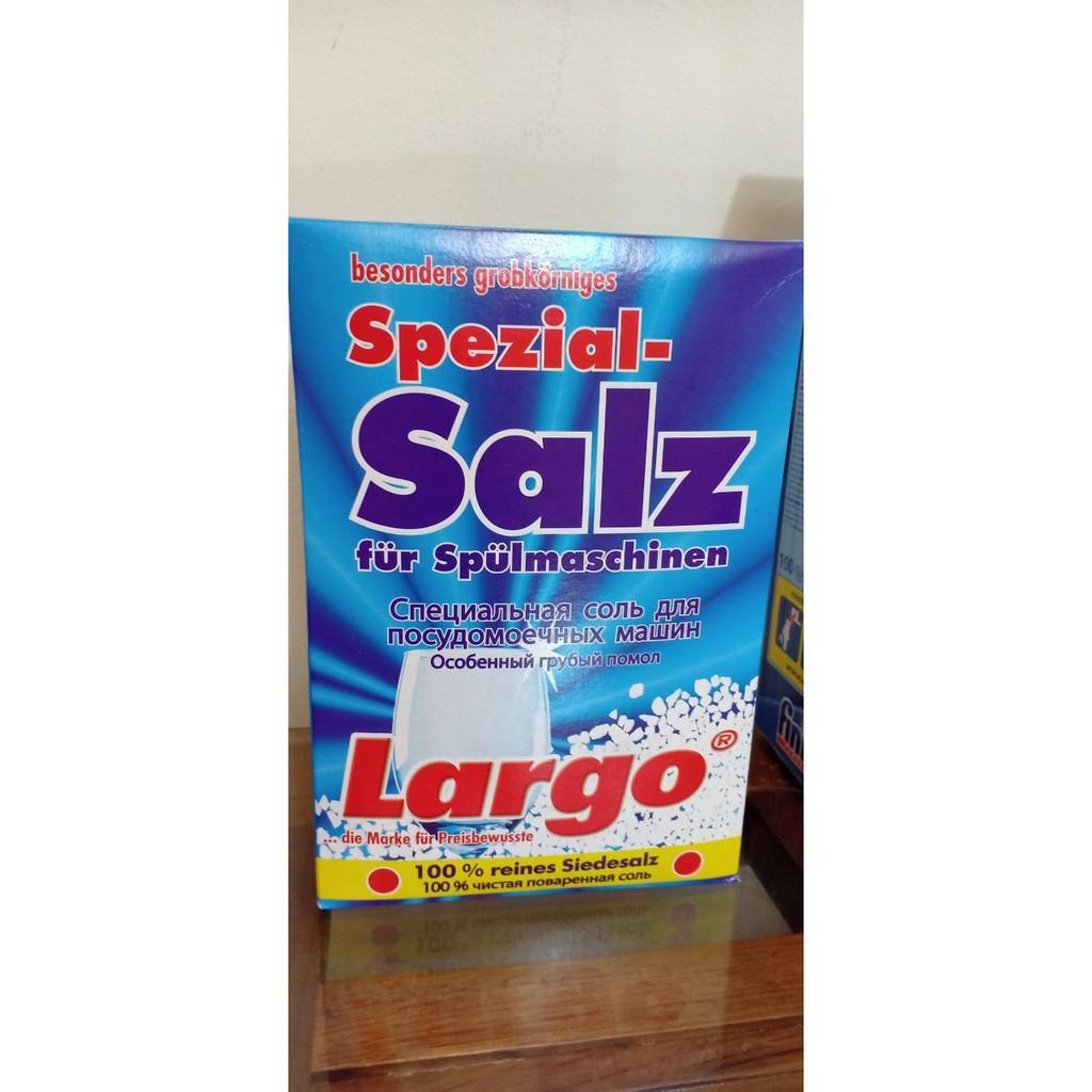 COMBO VIÊN RỬA BÁT FINISH (ĐỨC) 90 VIÊN + MUỐI 1.2kg LARGO (DÀNH CHO MÁY RỬA CHÉN 9-10-12-13-14 BỘ)