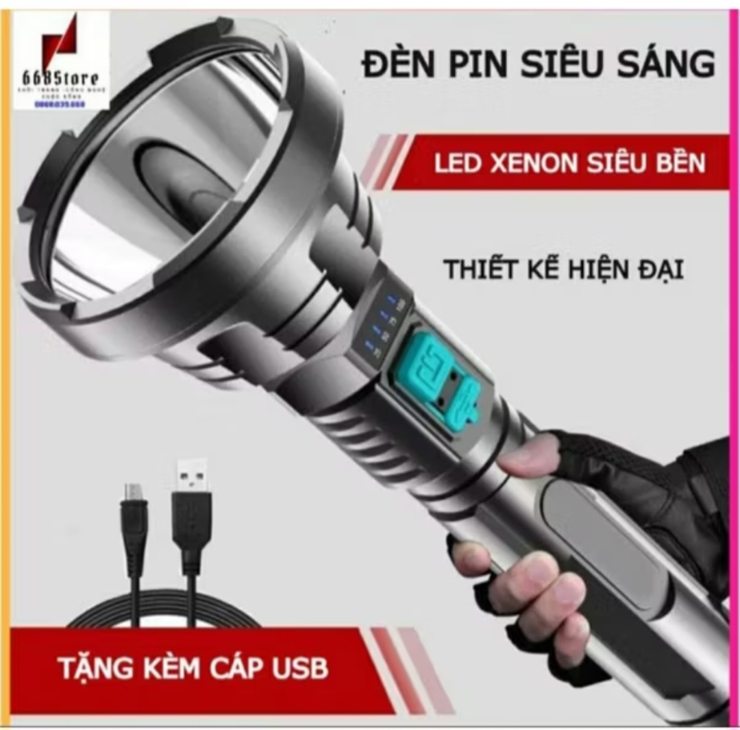 ĐÈN PIN LED SIÊU SÁNG 3 CHẾ ĐỘ SOI ĐÊM CHUẨN CHẤT LƯỢNG LUÔN