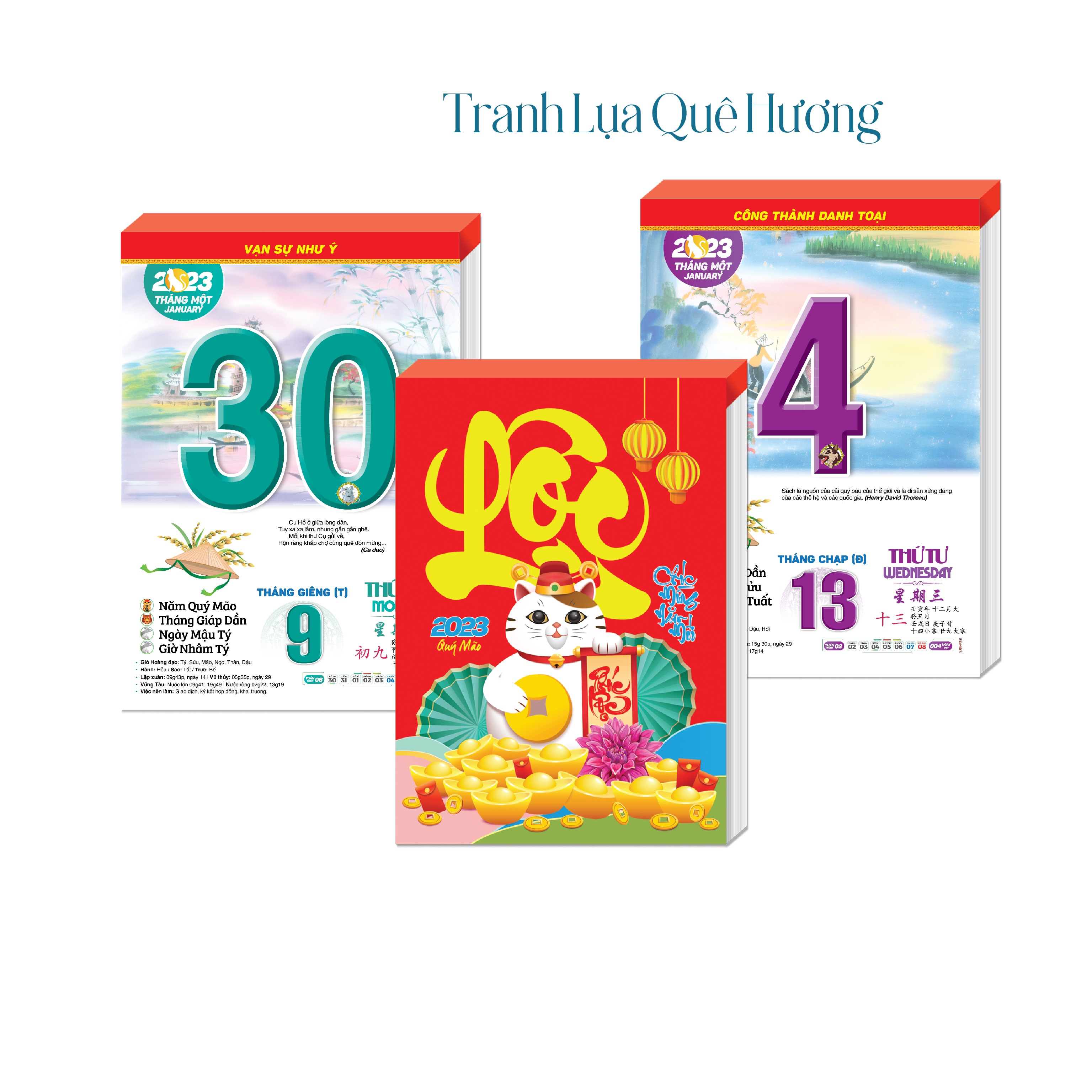 Lịch Bloc Đại - Lịch tết 2023