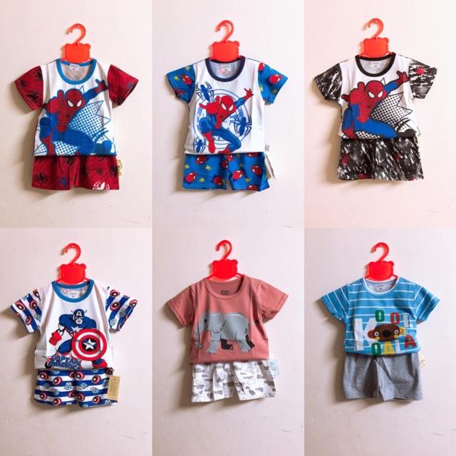 Bộ cotton xuất hàn chuẩn Quảng Châu size nhí