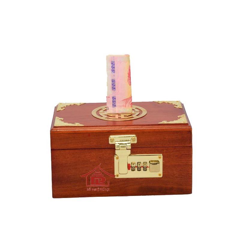 Hộp đựng tiền tiết kiệm,gỗ hương đẹp