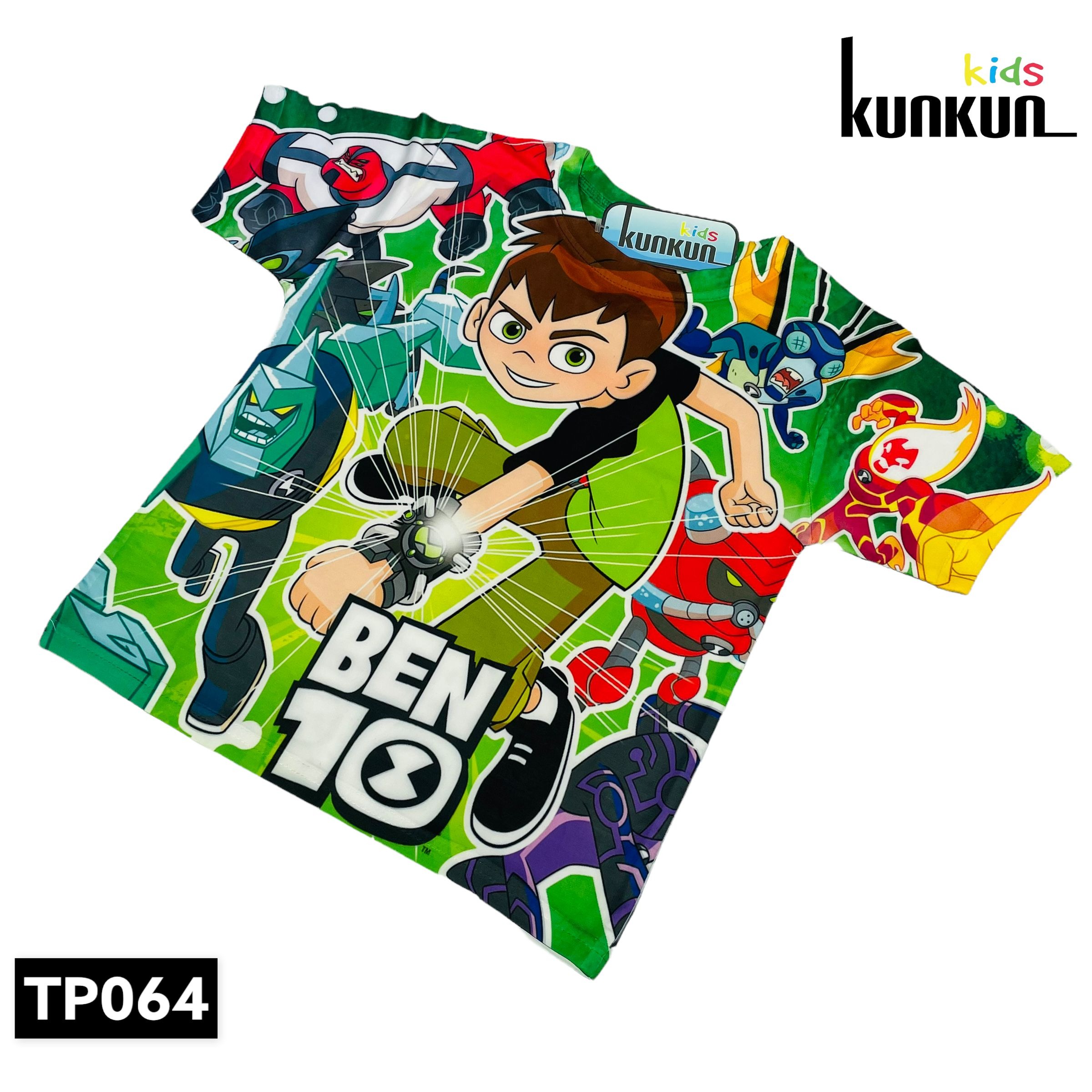 Đồ bộ 3D cho bé trai hình Ben 10