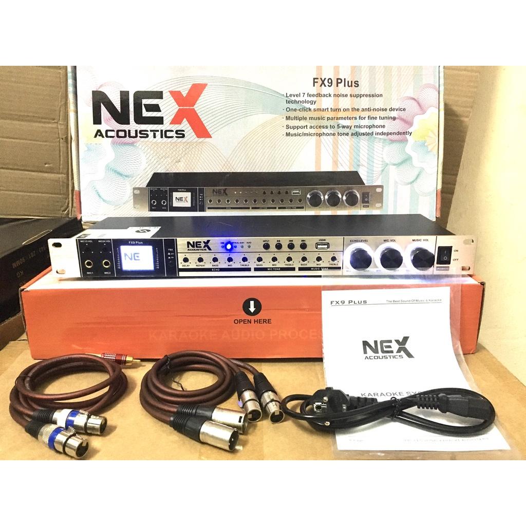 Vang Cơ FX9 PLus 2021 Có Chống Hú Tốt. Kết Nối Quang Học OPTICAL, BLUETOOTH, USB, AUX1,AUX2..