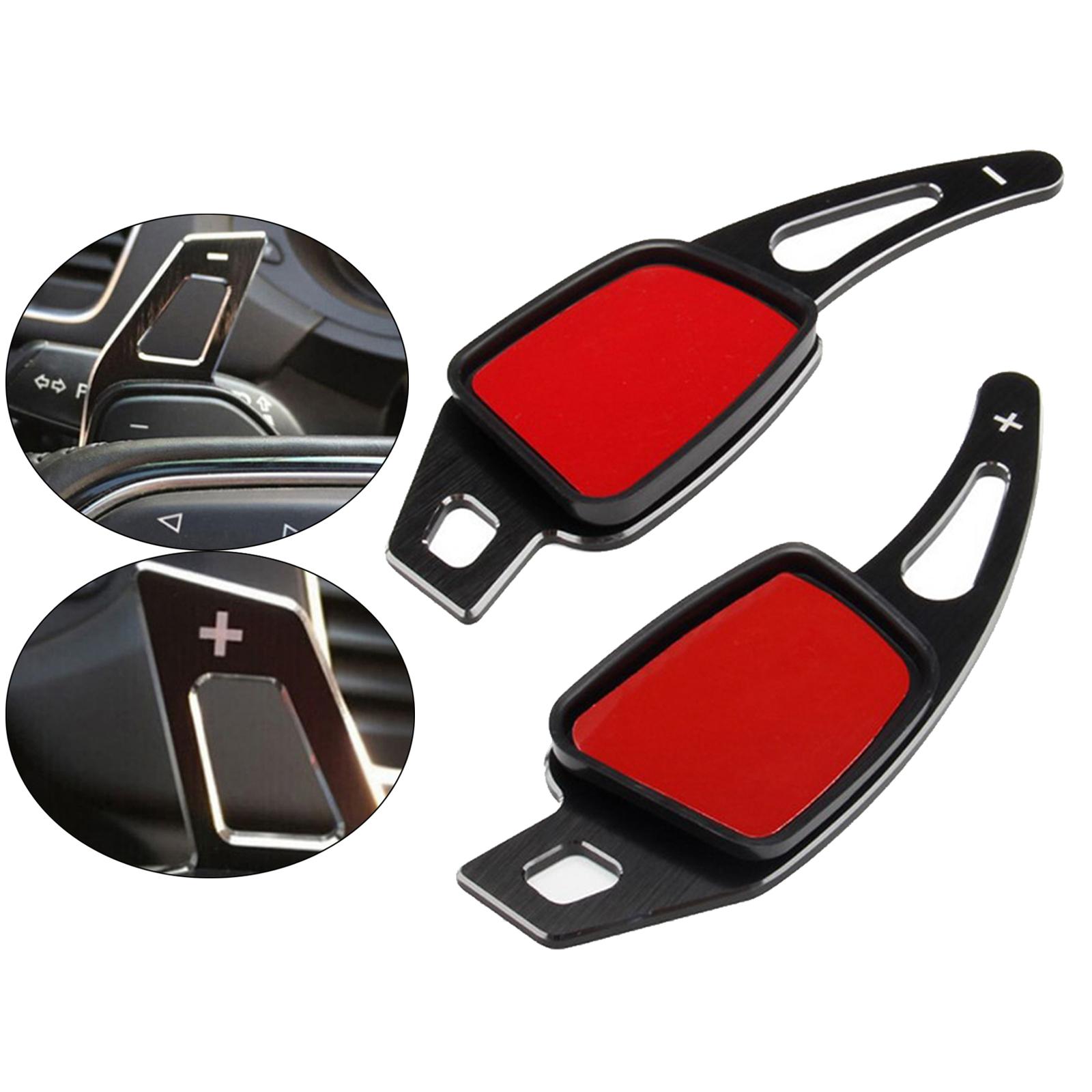 2PCS Steering Wheel Gear Paddle Shift Extension for Audi A3 / S3 2017-2020