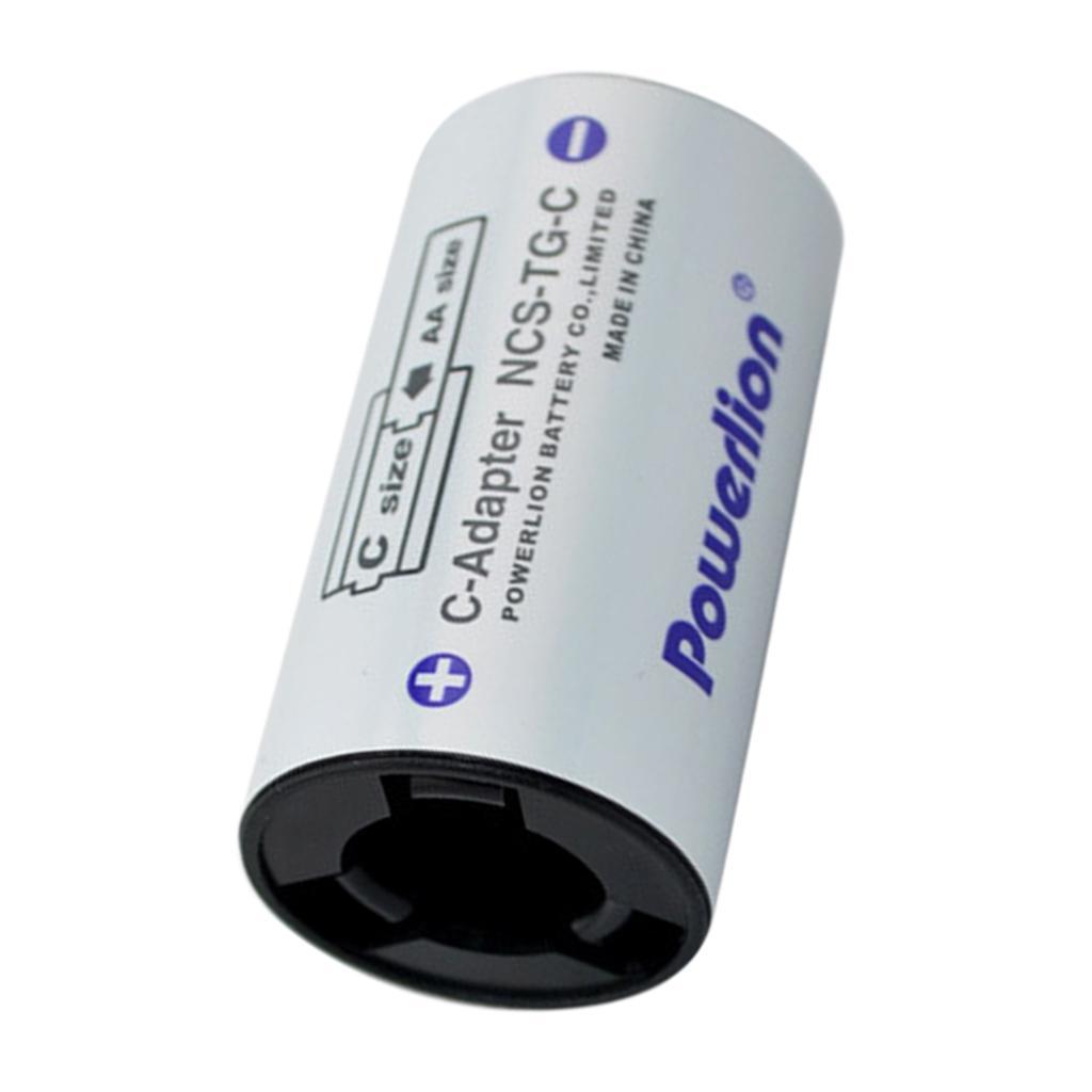 AA To C Battery Adapter Converter AA To  Parallel Battery Holder,