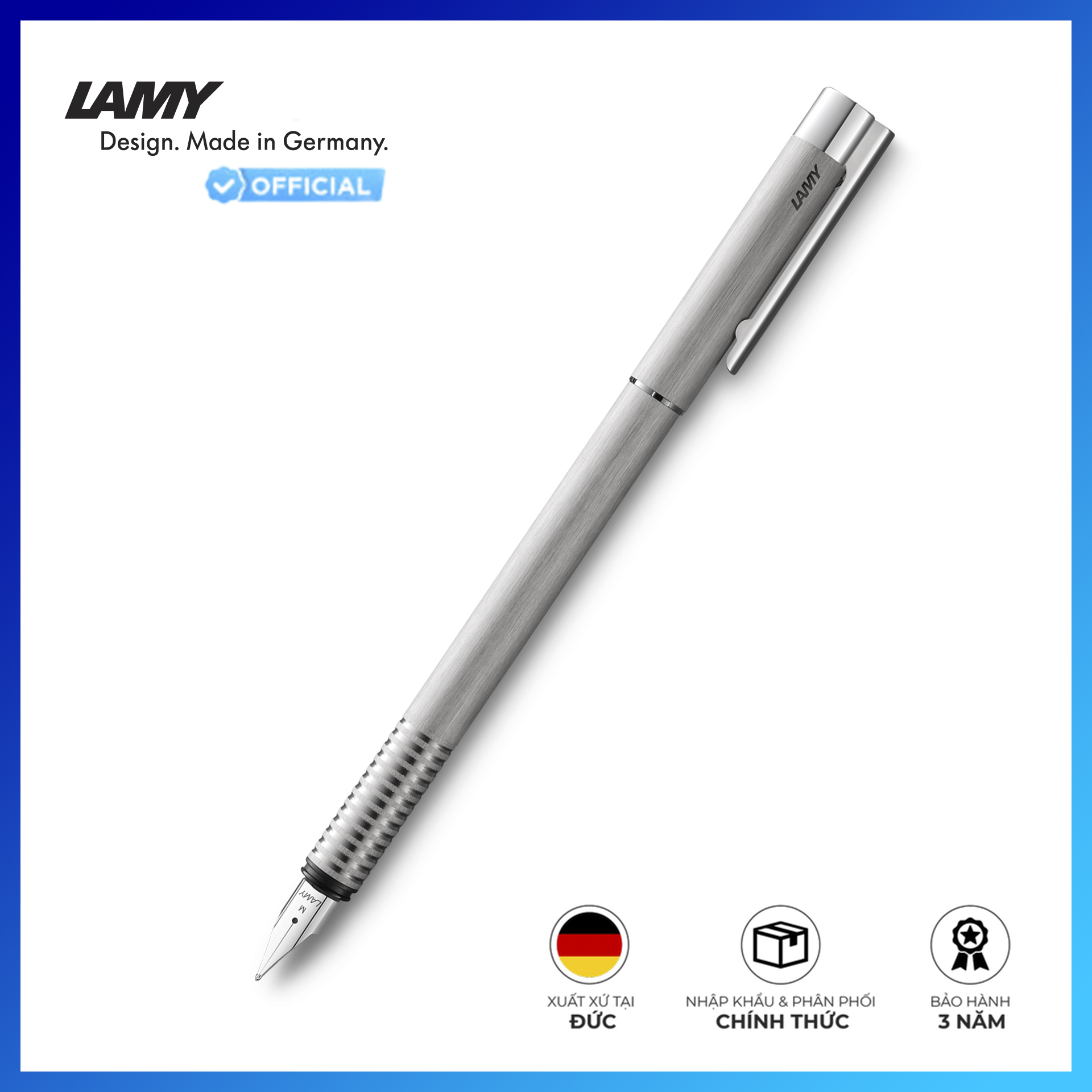 Bút Mực Cao Cấp  LAMY logo Mod. 06-Bút ngòi M (1.0mm)-4000058