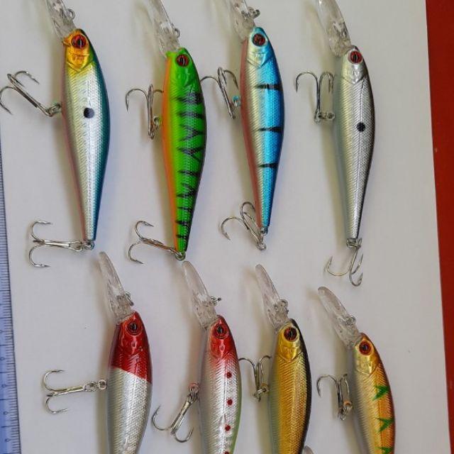 Mồi giả câu cá chẽm măng biển