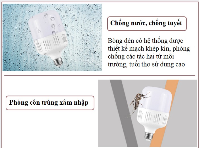 Dây đèn thả cổ điển bóng đèn led búp trụ trang trí 25w hàng chính hãng.