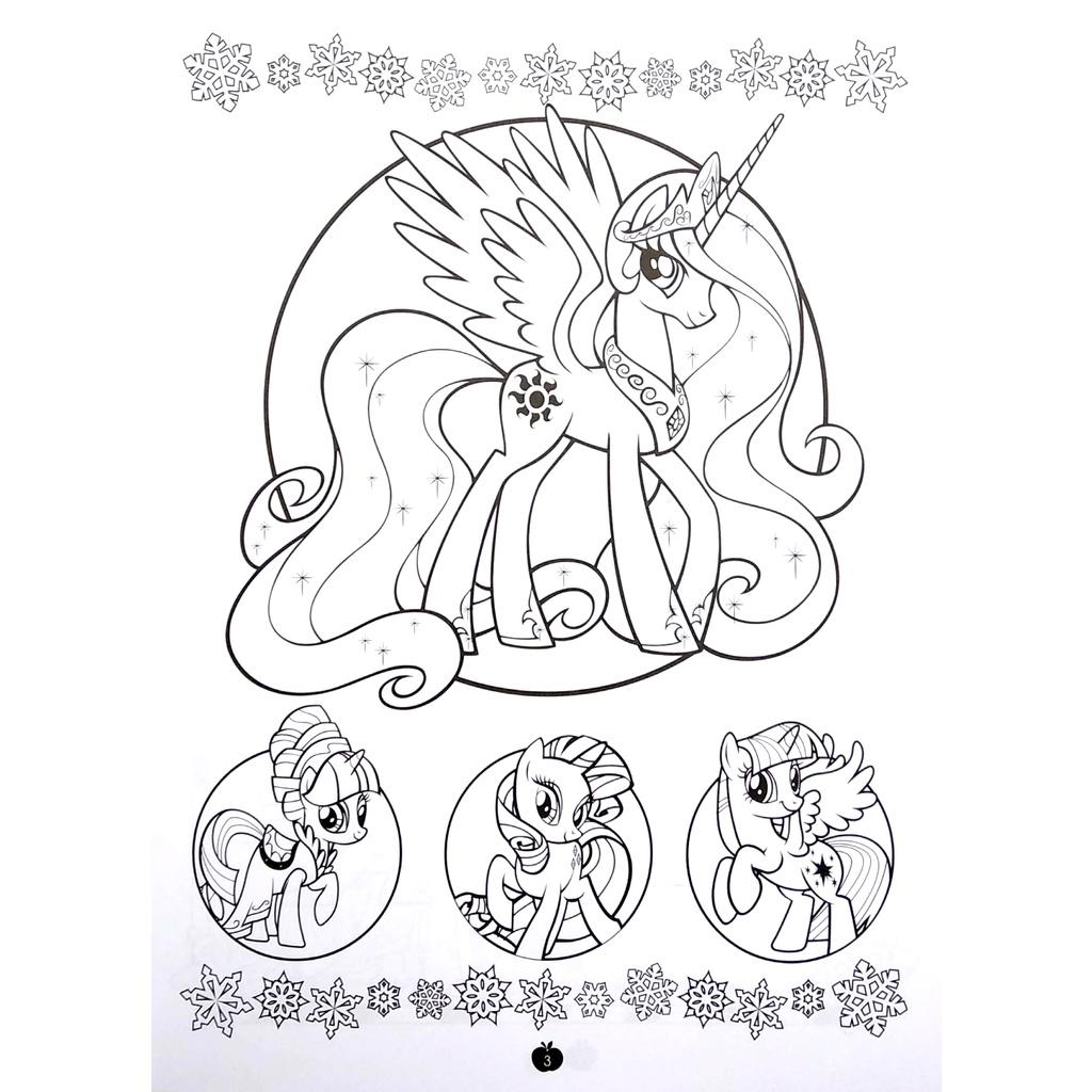 My Little Pony - Jumbo - Tô Màu Và Các Trò Chơi - Tập 3 - Bản Quyền