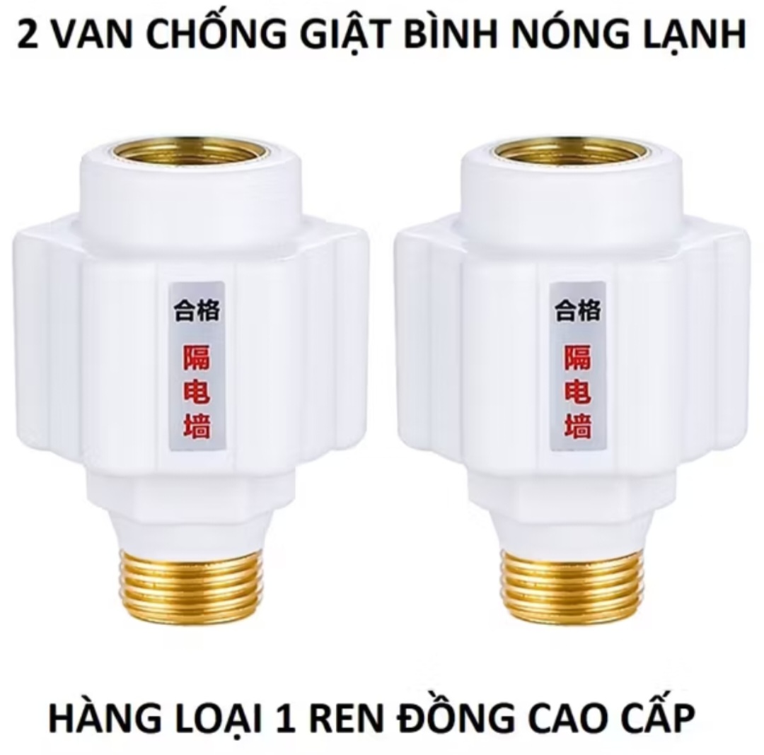BỘ 2 CÁI VAN CHỐNG GIẬT LẮP MÁY NÓNG LẠNH BẢO VỆ AN TOÀN CHO MỌI GIA ĐÌNH