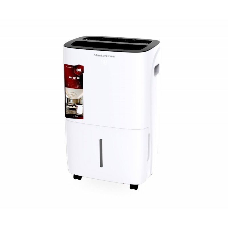 Máy Hút Ẩm, Lọc Không Khí Masterboos 60L - Thế Hệ Thông Minh, Xử Lý Bụi Tự Động, Bảo Hành 24 tháng - Hàng chính hãng