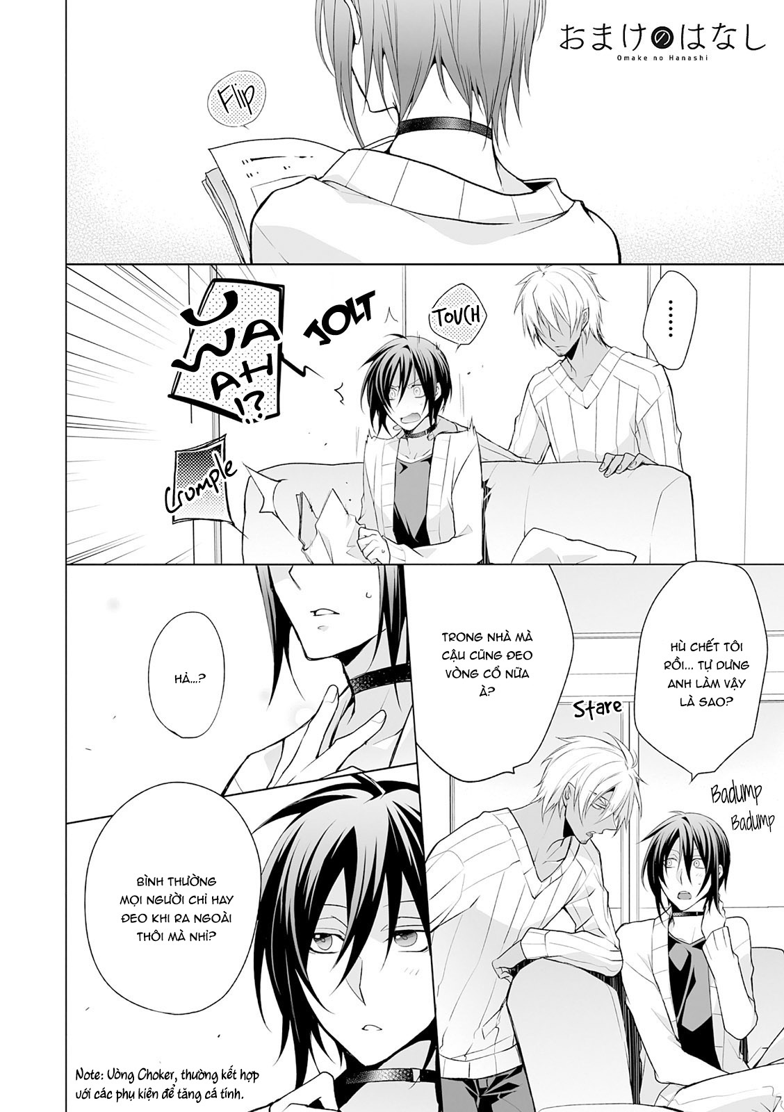 anh chàng người sói và tiểu thuyết gia lập dị chapter 3.2 15